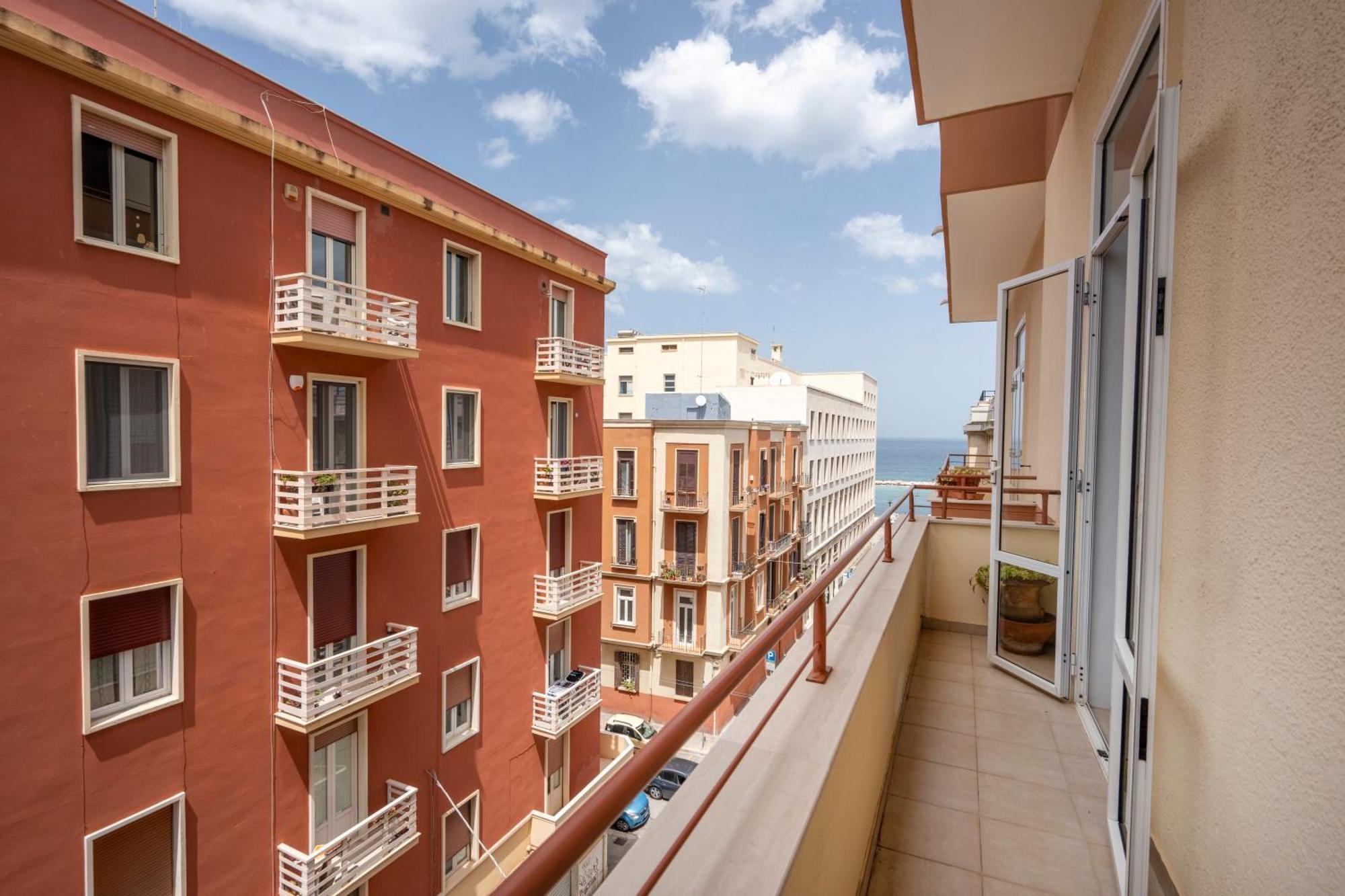Apartament Casa Bonaive, Ampio Trilocale Vista Mare Bari Zewnętrze zdjęcie