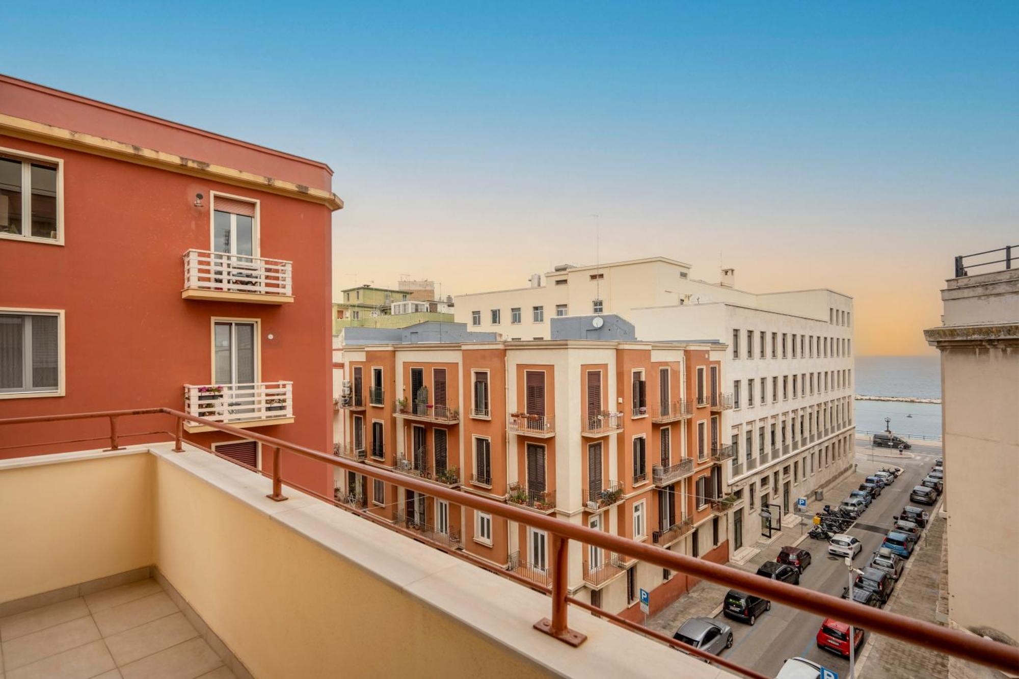 Apartament Casa Bonaive, Ampio Trilocale Vista Mare Bari Zewnętrze zdjęcie